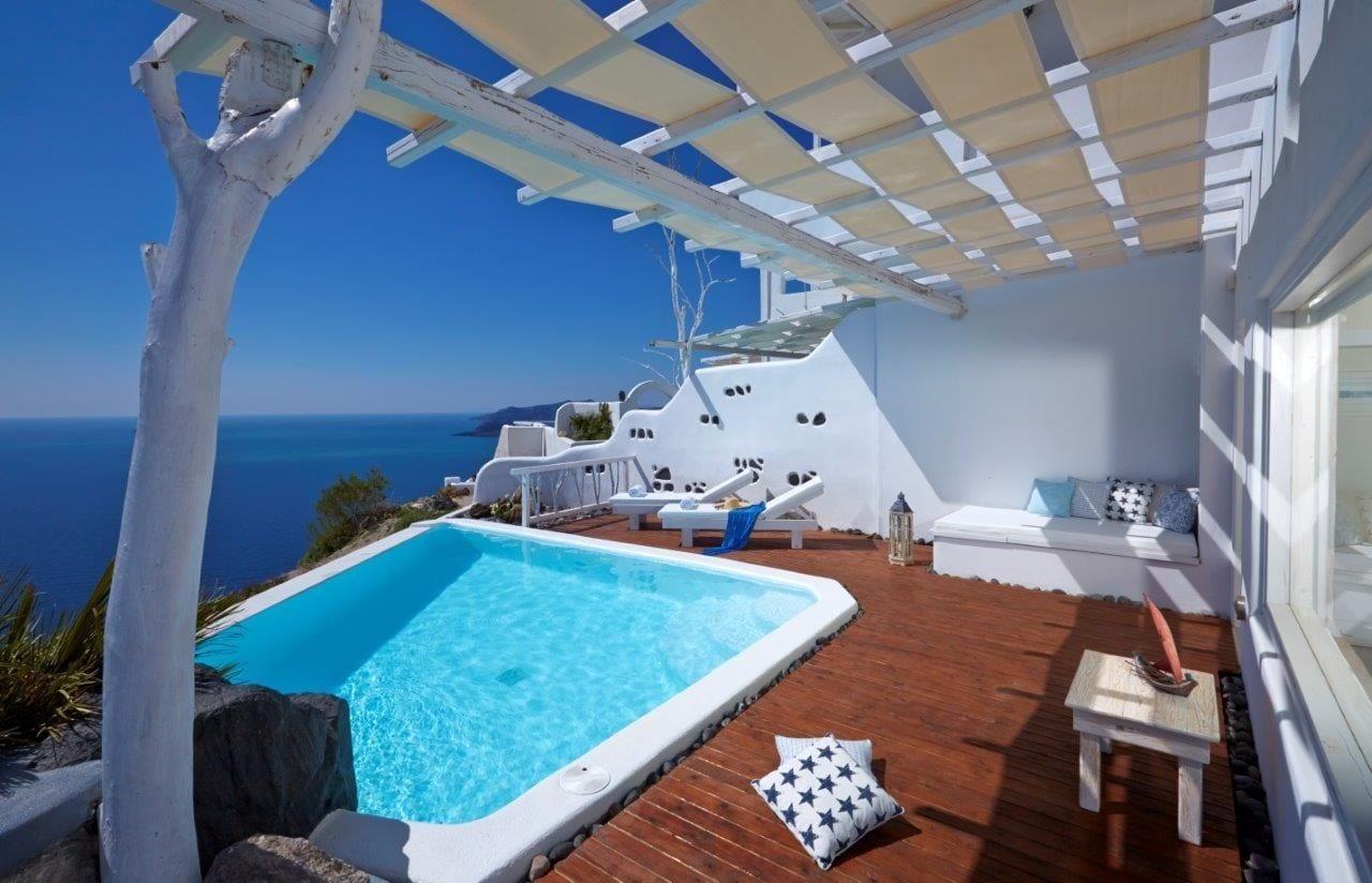Athermi Suites - Adults Only Fira  Dış mekan fotoğraf