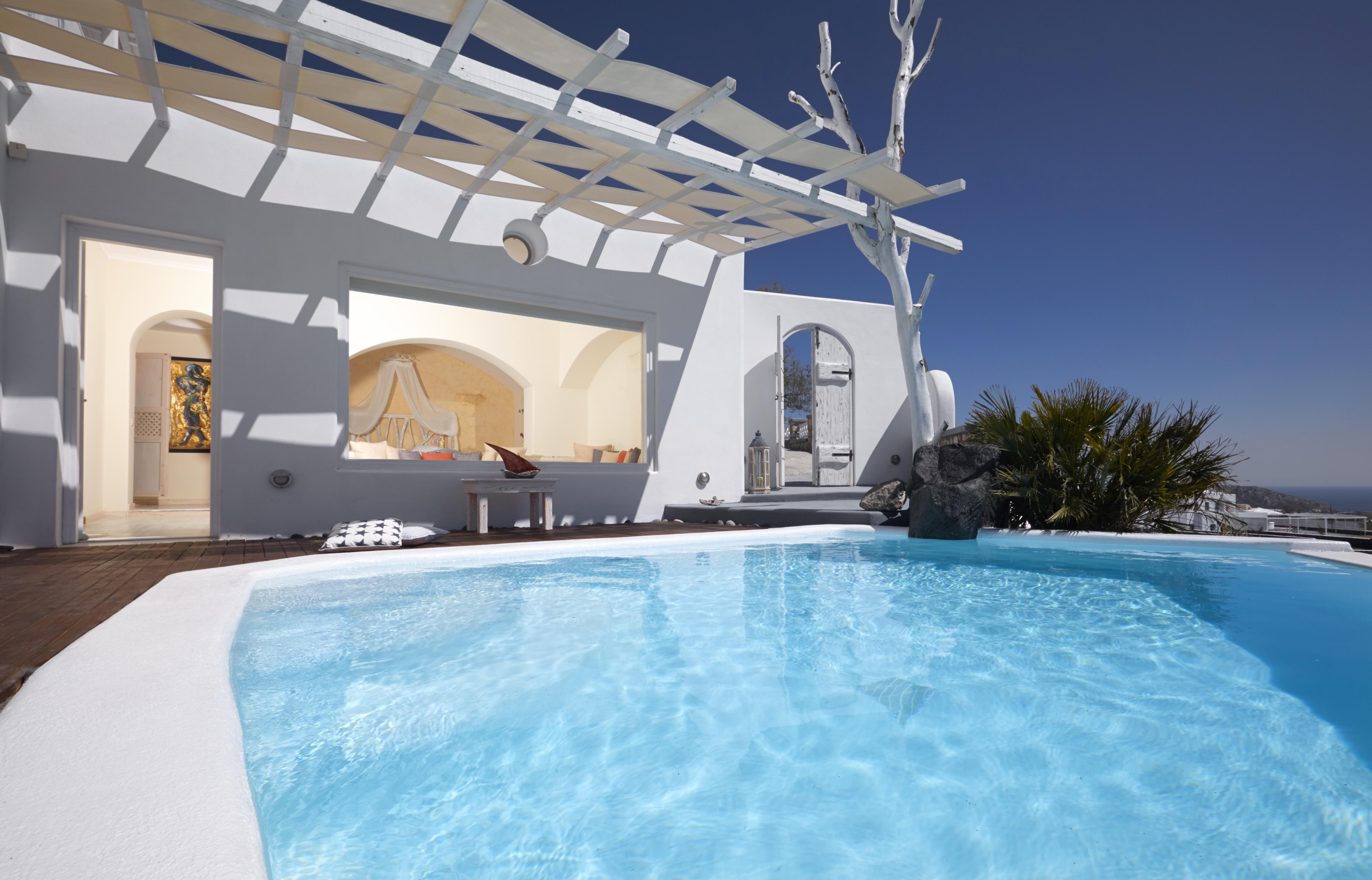 Athermi Suites - Adults Only Fira  Dış mekan fotoğraf
